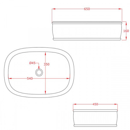Накладная раковина Artceram Azuley AZL002 01 00 bi*0 фото