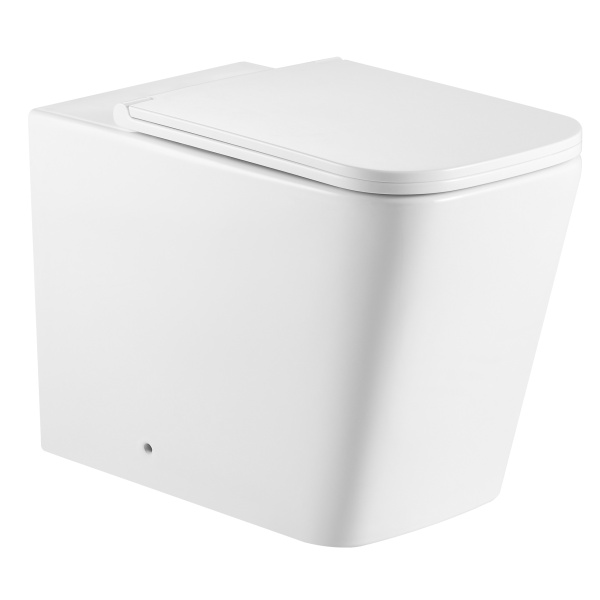 Унитаз приставной со смывом торнадо SantiLine SL-5021T с сиденьем фото