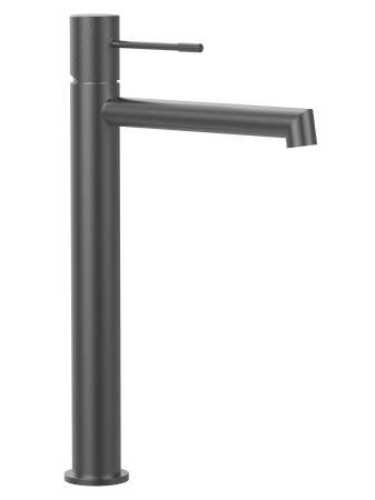 Высокий смеситель для раковины AltroBagno Интенто (Intento) ALTROBAGNOIntento010232GM оружейная сталь фото