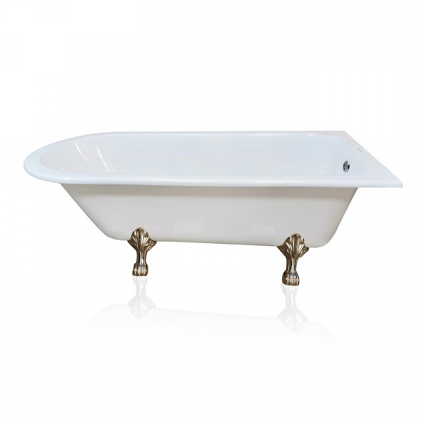 Чугунная ванна Magliezza Susanna Cr 167х76 на ножках фото