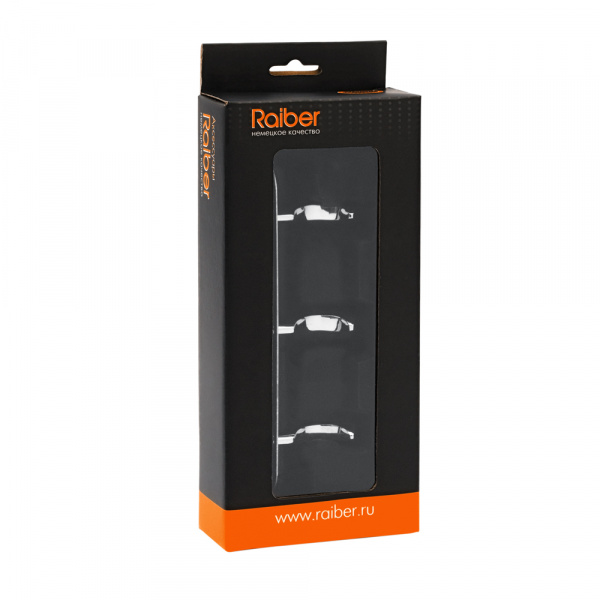 Планка с тремя крючками Raiber R50100 R50118 фото