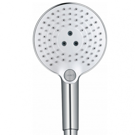 Душевая система (стойка) Hansgrohe Raindance Select 300 2jet Showerpipe 27133400 белый/хром фото