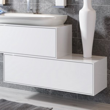 Дополнительная подвесная тумба Aqwella 5 Stars Genesis GEN0310W 100 см фото