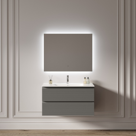 Зеркало с подсветкой Sancos Square 2.0 SQ2.900 90x70 фото