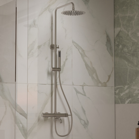 Душевая система Vincea Villa VSFS-1VL1BN брашированный никель фото