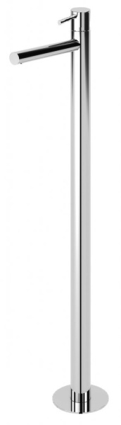 Смеситель для раковины напольный Cezares Leaf LEAF-TVP-L-01-W0 хром фото