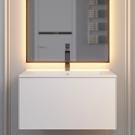 Тумба под раковину Uperwood Parma 65 3930205460 белая фото