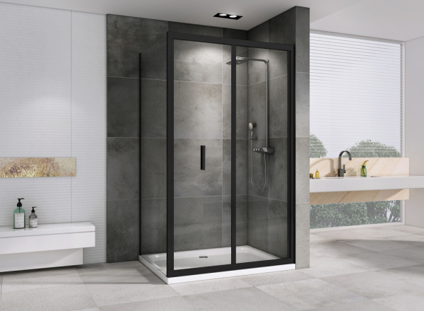 Душевой уголок ABBER Sonnenstrand AG07090B-S80B 90x80 фото