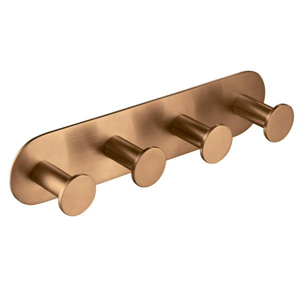 Планка с четырьмя крючками Timo Saona 13015/19 Розовое золото фото