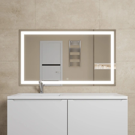 Зеркало с подсветкой и обогревом Uperwood Tanos 291020273 120x70 фото