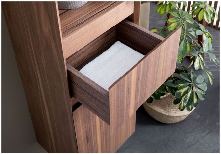 Шкаф-пенал Aquanet Нью-Йорк 35 00203956 фото