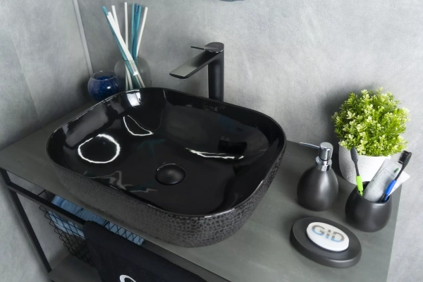 Накладная раковина GID Luxe Line D1302H004 50,5х40,5 фото