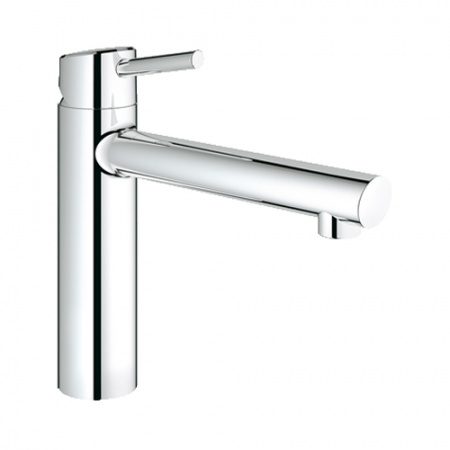 Высокий смеситель для раковины для монтажа перед окном Grohe Concetto 31210001 фото