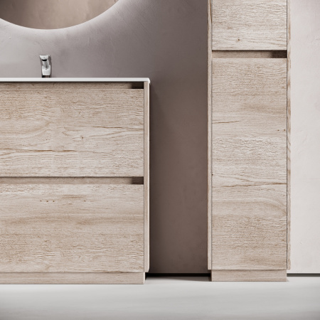 Тумба под раковину Sancos Libra Floor LB90FEG дуб галифакс натуральный фото