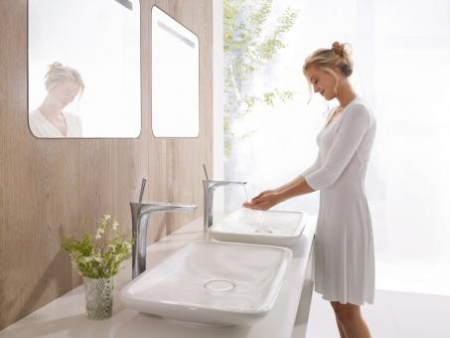 Высокий смеситель для раковины Hansgrohe PuraVida 15072000 фото