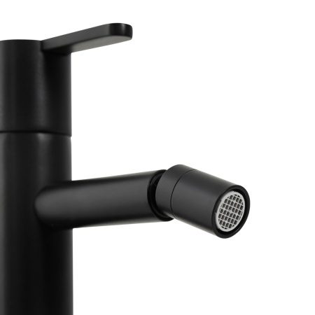 Смеситель для биде Cezares Leaf LEAF-BSM-NOP Чёрный матовый фото