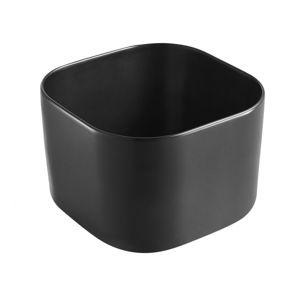 Накладная раковина Abber Rechteck AC2222MB 40x40 черная матовая фото