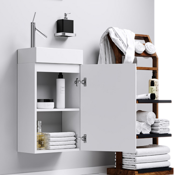 Комплет тумба с раковиной и зеркалом Aqwella Мастер Бокс Леон Mb-L.00.04 фото