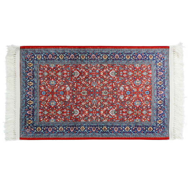 Коврик для ванной Fixsen Vintage FX-7000R 80x50 красный  фото