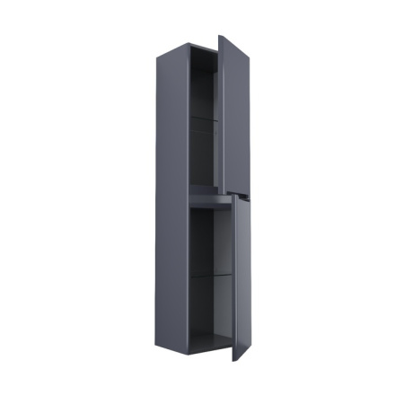 Шкаф-пенал Iddis Edifice EDI40D0i97 темно-серый фото
