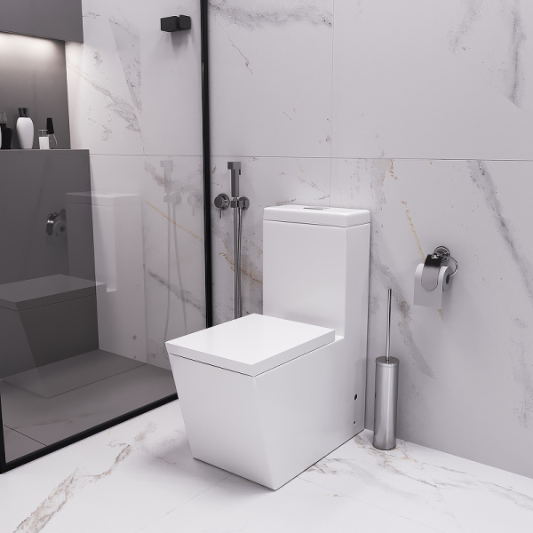 Унитаз моноблок Grossman Cristal GR-4493 с сиденьем фото