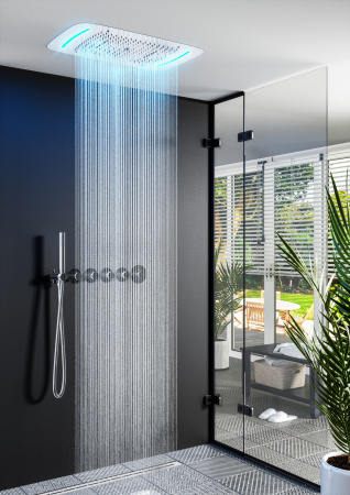 Душевая система встроенная с термостатом Timo Saona SX-2319/00SM Хром фото