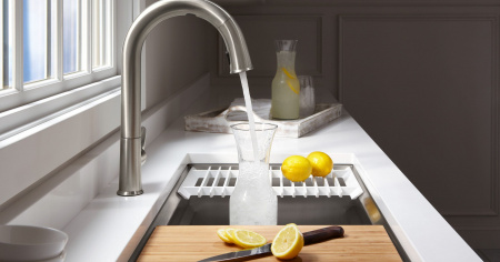 Смеситель для кухни Jacob Delafon Sensate E72218-B7-CP фото