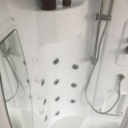 Душевая кабина Royal Bath NRW RB100NRW-C-CH 100x100 фото