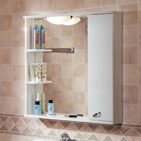 Зеркало-шкаф с подсветкой Акватон Аттика 85 1A003802AT01R R фото