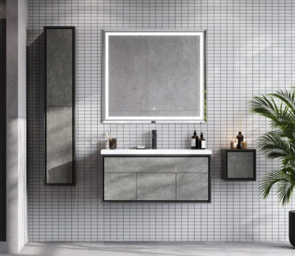 Зеркало с подсветкой и подогревом Акватон Уэльс 100 1A208002WA010 90x100 фото