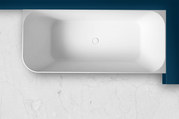 Ванна из искусственого камня Abber Stein AS9621-1.7 R 170x75 фото