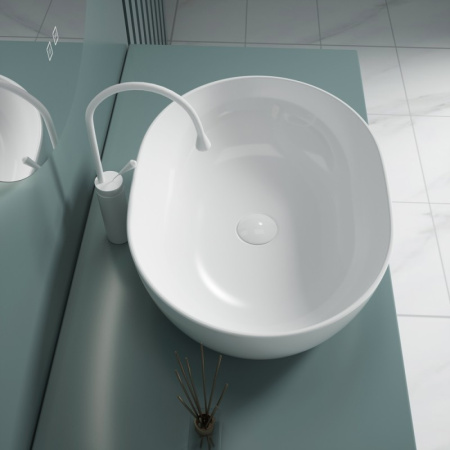 Накладная раковина Esbano CORAL-N 48x35 фото