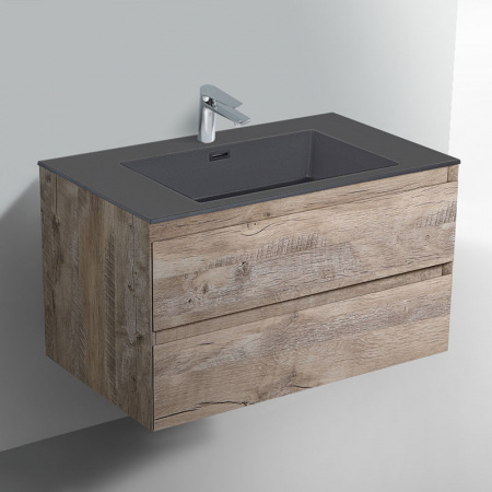 Тумба под раковину Vincea Luka VMC-1L800NW 80 см N.Wood фото