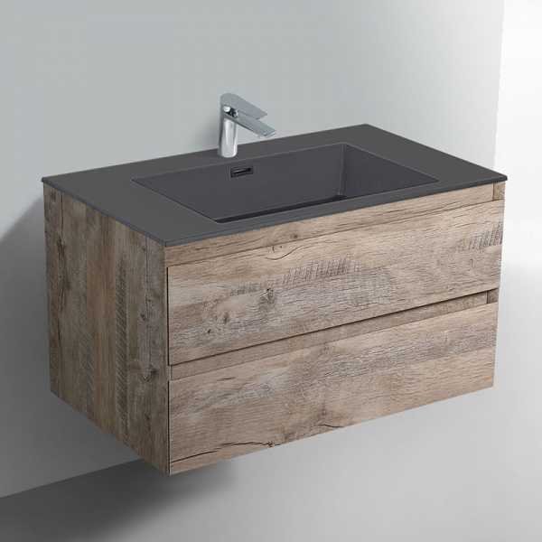 Тумба под раковину Vincea Luka VMC-1L800NW 80 см N.Wood фото