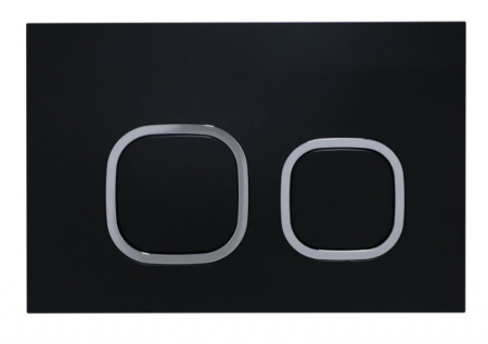 Клавиша смыва Esbano ESINLPS10MB черная матовая фото