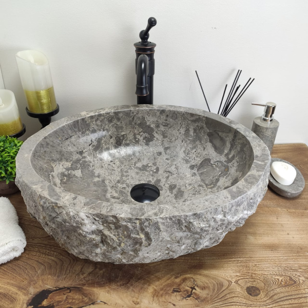 Накладная раковина из мрамора Erozy Doreng EM-00855 (51*41*15 см) фото