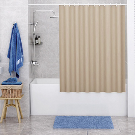 Текстильная шторка для ванны WasserKRAFT Oder SC-30601 фото