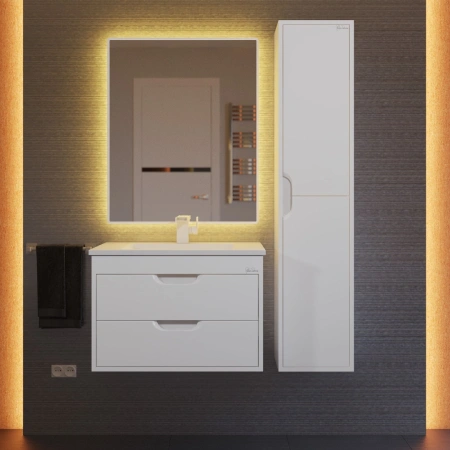 Тумба под раковину Uperwood Modul 65 2930205250 белая фото