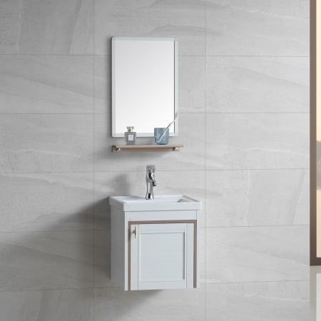 Комплект мебели для ванной River Amalia 405 BG бежевый фото