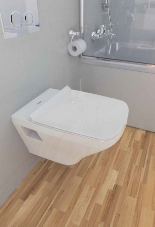 Унитаз подвесной Duravit Durastyle 2538090000 без смывного обода фото