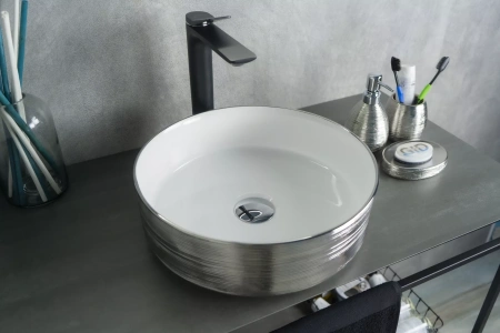 Накладная раковина GID Luxe Line D1357h131 36х36 фото