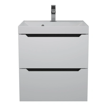 Тумба под раковину Uperwood Tanos 50 2930205149 белый/графит фото