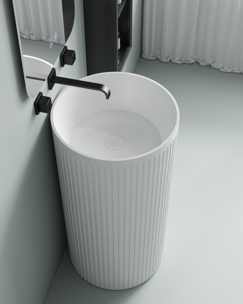 Напольная раковина SantiLine SL-4024 45x45 фото