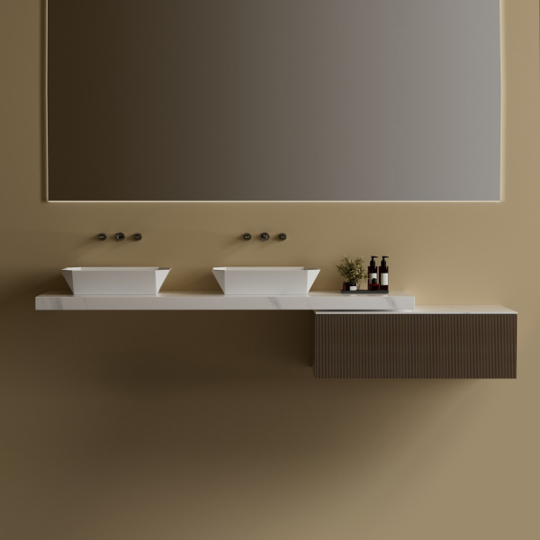 Накладная раковина Abber Rechteck AC2218 70x36 фото