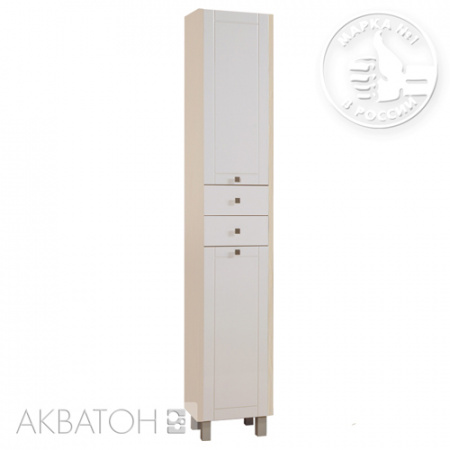 Шкаф-колонна Акватон Альпина 65 1A135003AL530 дуб молочный фото