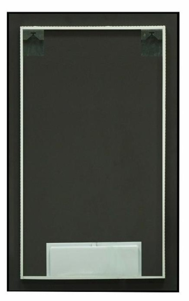 Зеркало с подсветкой Art&Max Sorrento AM-Sor-600-1200-DS-F 60x120 черное фото