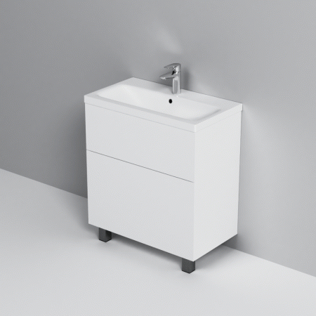 Тумба под раковину напольная AM.PM Gem M90FSX07522WG32 белый 76 см фото