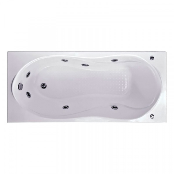 Ванна акриловая с гидромассажем Bas Ямайка 180х80 фото