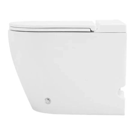 Унитаз приставной с импульсным смывом Abber Bequem AC1115P с сиденьем микролифт фото