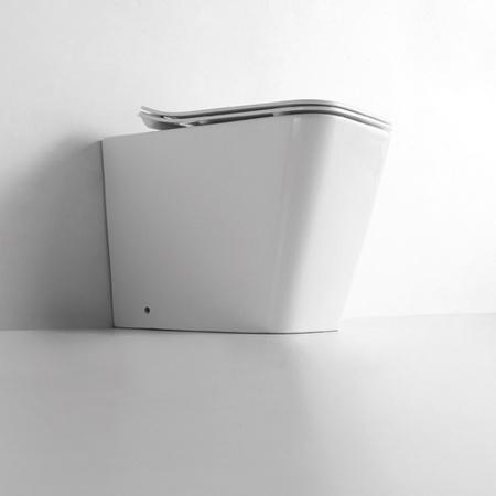 Унитаз приставной CeramaLux NS-3170 с сиденьем soft close фото